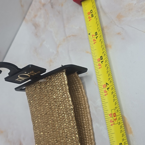 Gold elastic belt 2x new - Picture 6 of 6